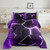 Honeycomb Comforter Set Hexagonal Ombre Purple Comforter for Kids Boys Girls Teens Geometrical Bedding Set Beehive Vintage Modern Geometric Duvet Set Twin Size 2Pcs Quilt Boys