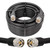 MOOKEERF PL259 UHF Cable 35ft, KMR400 PL259 Male to Male Coaxial Cable Low Loss CB Coax Cable for HAM Radio, VHF Radio, SWR Meter, Antenna Analy