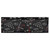 Augenstern Window Topper Curtain Math-Pattern 54x18 inch Valance Short Curtain for Kitchen Windows/Bathroom/Living Room/Bedroom