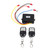 Wireless Winch Remote Control Kit, 12V 24V Wireless Winch Remote Control Switch Receiver Kit Universal Winch Accessories for Truck ATV SUV