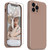FUNMIKO Designed for iPhone 13 Pro Case with Screen Protector,Complete Protection with Enhanced Camera Lens Cover,Soft Silky Silicone Protective Phone Case for iPhone 13 Pro 6.1",Light Brown