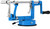Apple Peeler Corer, Long lasting Chrome Cast Iron Apple Peeler Slicer Corer with Stainless Steel Blades and Powerful Suction Base for Apples and Potato(Blue)
