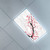 Fluorescent Light Covers for Ceiling Light Diffuser Panels-Cherry Blossom Pattern-Light Filters Ceiling LED Ceiling Light Covers-2ft x 4ft Drop Ceiling Fluorescent Decorative,Dark Coral Black