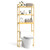 PINPON Over The Toilet Storage Shelf, Bamboo Bathroom Shelf Organizer 3-Tier, Multifunctional Over Toilet Shelf Stand Rack Space Saver for Laundry Room, Restroom, Balcony, Natural PINPON Over The Toilet Storage Shelf, Bamboo Bathroom Shelf Organizer 3-Tier, Multifunctional Over Toilet Shelf Stand Rack Space Saver for Laundry Room, Restroom, Balcony, Natural