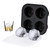 Ice Cube Tray, Rose Ice Cube Maker, Makes Four 2.5inch Rose Shaped Ice Cubes, Easy Release Ice Ball Maker, Novelty Drink Tray For Chilled Drinks, Whiskey & Cocktails, Homemade