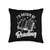 Reading book hobby shelf library smart educated I'd Rather be Reading Books Throw Pillow, 16x16, Multicolor