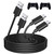 AOSOK PS4 Controller Charger Cable, 2Pack 3FT PS4 Charging Cable Super Fast Charger for Sony Playstation 4 /PS4 Slim/Pro Controllers/Xbox One/X Controller, Durable Micro USB Android Charging Cord