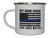 Rogue River Tactical The Thin Blue Line Flag Camp Mug Enamel Camping Coffee Cup Gift Police Officers Law Enforcement Rogue River Tactical The Thin Blue Line Flag Camp Mug Enamel Camping Coffee Cup Gift Police Officers Law Enforcement