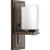 Progress Lighting P710015-020 Mast Antique Bronze One-Light Wall Sconce,