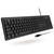 Macally Full Size Wired Mac Keyboard - Compatible with All Macs with USB Port - Wired Keyboard for Mac Mini / Pro, Macbook Pro/Air, iMac with Number Pad & 16 Apple Shortcut Keys Spill Proof - Black