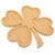 PATKAW St. Patricks Day Plates Wood Shamrock Clover Shaped Plates Appetizer Tray Candy Nut Serving Platters Snack Dishes for Irish St. Patricks Day Decoration
