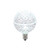 Vickerman G50 LED Cool White Replacement Bulb, E12/C7 Nickel Base .38W, 10 Bulbs per Pack