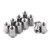 Blind Rivet Nuts, M3-M8 Flat Head Threaded Blind Rivet Nut Insert Nutsert Screw Stainless Steel(M7)