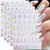 Dornail 6 Sheets Aurora Nail Stickers Holographic Laser Flame Nail Decals 3D Self Adhesive Nail Art Stickers Silver Fire Flame Nail Sticker DIY Nail Design Nail Art Decoration Nail Supplies Dornail 6 Sheets Aurora Nail Stickers Holographic Laser Flame Nail Decals 3D Self Adhesive Nail Art Stickers Silver Fire Flame Nail Sticker DIY Nail Design Nail Art Decoration Nail Supplies