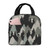 Reusable Lunch Tote Bag Bears Texture Camouflage Insulated Lunch Bag Durable Cooler Lunch Box