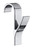 WENKO Door/Radiator Hooks, Chrome, 7 x 2.5 x 10.5 cm