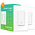 GHome Smart Switch, 2.4Ghz Wi-Fi Switch Works with Alexa, Google Assistant Single-Pole,Neutral Wire Required,UL Certified,Remote/Voice Control and Schedule, No Hub Required, (2 Pack)