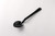 Thunder Group 13" Serving Spoon, Perforated, Black - Set of 12