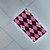 Fluorescent Light Covers for Ceiling Light Diffuser Panels-Checkered Pattern-Light Filters Ceiling LED Ceiling Light Covers-2ft x 4ft Drop Ceiling Fluorescent Decorative,Pale Pink Black Pink