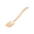 Thunder Group 10" Buffet Spoon, Perforated, Polycarbonate, 3/4 OZ, Beige Color - Set of 12