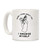 LookHUMAN When I Think About You I Smudge Myself White 11 Ounce Ceramic Coffee Mug