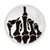 TBOUOBT 4 Pack Cabinet Knobs Dresser Knobs Drawer Knobs Kitchen Cabinet Knobs, Knobs for Cabinets and Drawers, Finger Black Skull