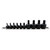 1/4" and 3/8" Drive Stubby Impact Torx Star Bits Sockets T10 - T50 10pc Set