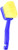 S.M. Arnold Wheel and Bumper Brush Sure Grip Handle, 2"