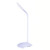 HaloVa Desk Lamp, Premium LED Table Lamp, Non-Slip 3-Level Adjustable Brightness USB Rechargeable Reading Study Light, Touch Control Eye-Caring Energy-efficient Table Light, with Flexible Gooseneck