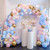 Gender Reveal Balloon Decorations 150PCS Pastel Pink Blue and Gold Balloon Arch Kit for Baby Shower Birthday He or She Gender Reveal Party Supplies
