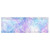 Augenstern Window Topper Curtain Watercolor-Glitter-Mermaid-Princess 54x18 inch Valance Short Curtain for Kitchen Windows/Bathroom/Living Room/Bedroom