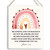 Inspirational Wall Art Be Strong And Courageous Do Not Be Afraid Boho Rainbow Wooden Hanging Sign Christian Religious Wall Decor Bible Verse Wall Art 8 x 10 Inches