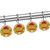 Shower Curtain Hooks, Rust Proof Decorative Shower Curtain Hooks Hangers for Bathroom Curtains, Clothing, Food Pattern Cartoon Lovely