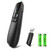 Wireless Presentation Clicker PowerPoint Presenter Remote: Green Laser Pointer Computer Clickers, USB A Project Power Point PPT Clicker for Mac Laptop Office, Slideshow Google Slide Advancer