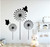 RTYUIHN Classic Dandelion Vinyl Wallpaper Children's Room Decoration Furniture Roll Home Decoration 57x68cm Wall Sticker 3D