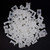 (100 Of Pack) White 4.5mm Cable Tie Mount Base Saddle Type Mount Screw Wire Bundle Base Holder Width Cable Large Size 0.6 inch