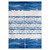 Japanese Indigo Noren Doorway Curtain Tapestry Shibori Tie Dye Pattern Door Curtain Rustic Boho Ethnic Room Divider Home Decoration, 29 x 35 inches