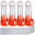 4 Sets Shot Glass Creative Cocktail Glass Cup Wine Glass Cup with Straws Martini Cocktail Glasses Drink Cup Funny Wine Glass Transparent Beer Cocktail Cup for Bars Night Clubs Party Birthday Supplies