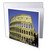3dRose Rome Italy Colosseum Blue Sky Greeting Cards, Set of 12 (gc_66294_2)