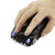 PloutoRich 2.4GHz Wireless Mouse Cool Sports Car Shaped Computer Mouse 1200DPI Less Noise Portable USB Mouse Cordless Mouse for PC Laptop Computer Notebook Kids Gift (Black)