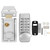 Alvinlite Mechanical Code Lock, Mini Keyless Entry Password Door Lock Digital Keypad Deadbolt Code Lock for Home Office
