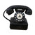 Yiju Old Fashion Landline Telephone Model Rotary Dialing Telephone Statue Photography Props Creative Retro Phones Model Corded Phone for Bar Hotel