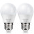 KINDEEP A15 Refrigerator LED Bulbs 60 Watt Equivalent, 7W Light Bulb Daylight White 5000K, 700LM for Appliance Fridge Light Bulb, Ceiling Fan, Waterproof, Non-Dim, E26 Base, 2 Pack