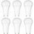 Sunlite A19/GU24/LED/10W/D/E/40K/6PK LED 10W (60W Equivalent) Frosted A19 Light Bulbs, 4000K Cool White Light, GU24 Base, 6 Pack
