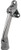 Prime-Line Products U 9151 Spring Loaded Door Holder, 3 Hole,  Chrome Plated