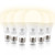 Dusk To Dawn Light Bulbs Outdoor Led Light Bulbs With Dusk To Dawn Sensor Outdoor Light Bulb For Garage Porch Outdoor Lighting Smart Light Bulbs With Smart Tech For Automated Lighting Warm White 6Pack