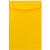 JAM PAPER 6 x 9 Open End Catalog Premium Envelopes - Sunflower Yellow - 25/Pack