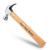 Personalized Passion Wooden Claw Hammer, Milled face framing Hammer, Custom Name Heavy-duty Carbon Steel Head with Solid Oak Wooden Handle for Greater Durability and Grip