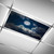 Lorougei Night Sky Moon Clouds,Dark Blue Black,Light Diffusers,Light Filters for Ceiling Lights Classroom & Office-Ceiling Light Cover Skylight Film,2x4 ft