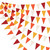 YSSAI 40Ft Triangle Flag Paper Pennant Banner Orange Fall Party Garland Bunting for Fall Decor Thanksgiving Day Harvest Autumn Wedding Birthday Party Home Outdoor Garden Hanging Decoration 104 Flags YSSAI 40Ft Triangle Flag Paper Pennant Banner Orange Fall Party Garland Bunting for Fall Decor Thanksgiving Day Harvest Autumn Wedding Birthday Party Home Outdoor Garden Hanging Decoration 104 Flags